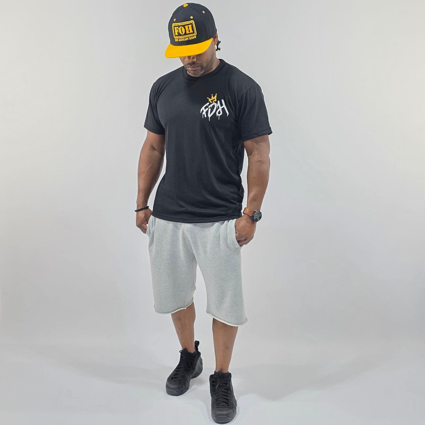 FOH Crown Graphic Tee (Black)