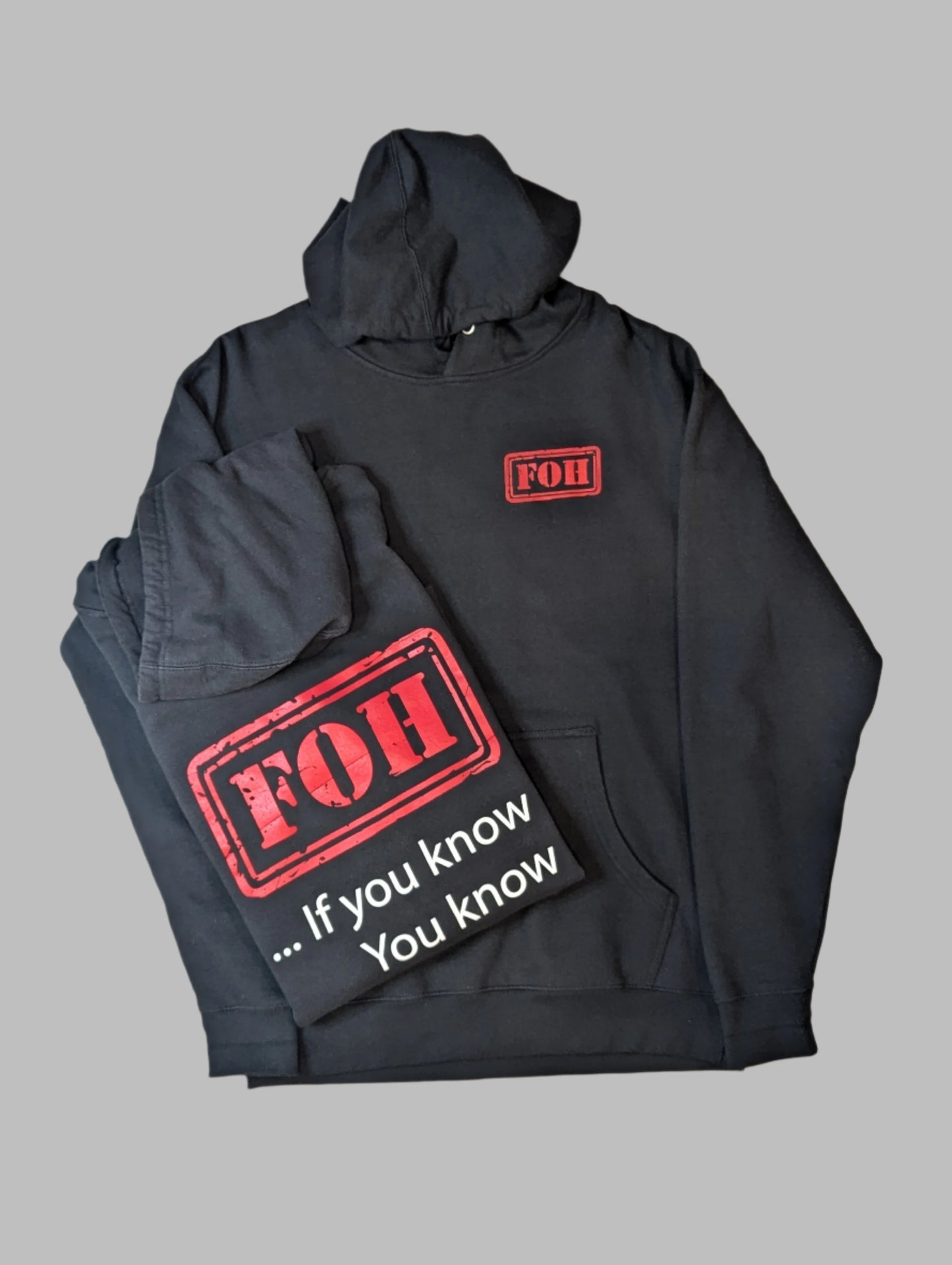 OG FOH hoodie Black