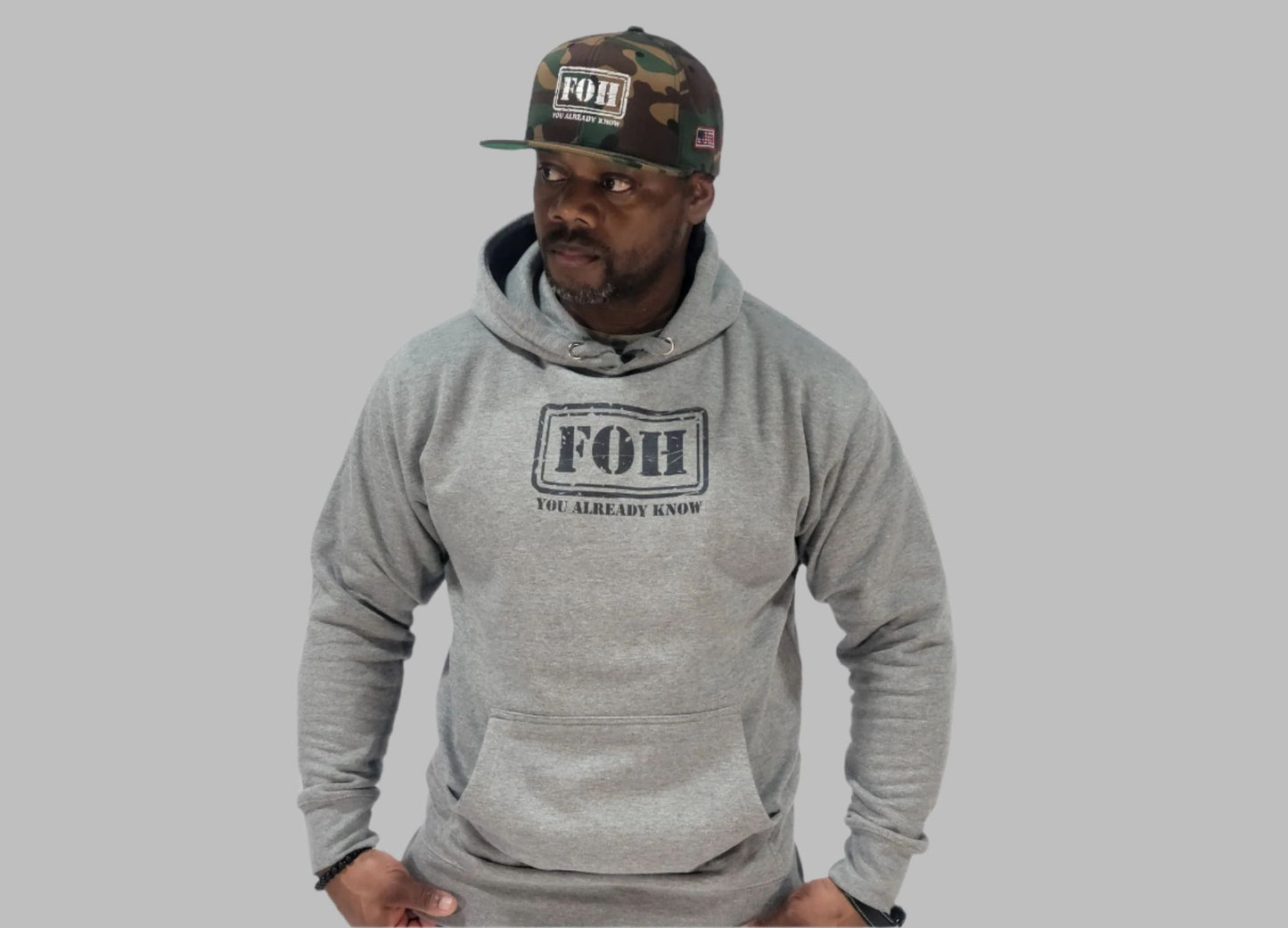 FOH Camo W Snapback Cap