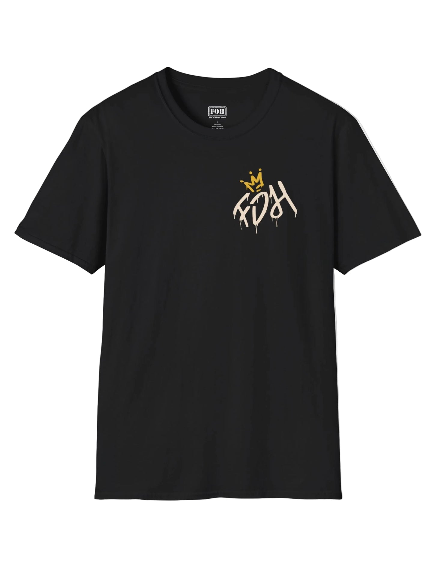 FOH Crown Graphic Tee (Black)