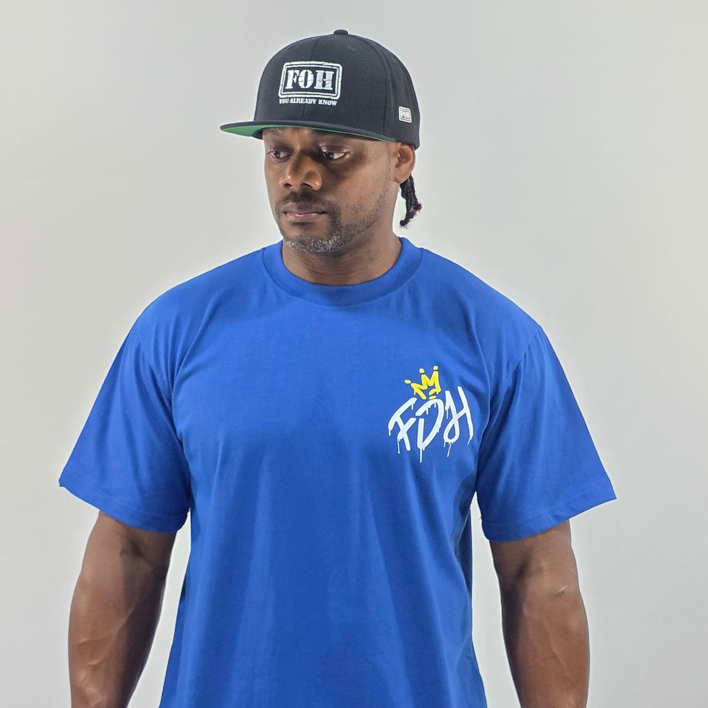 FOH Crown Graphic Tee (Royal)