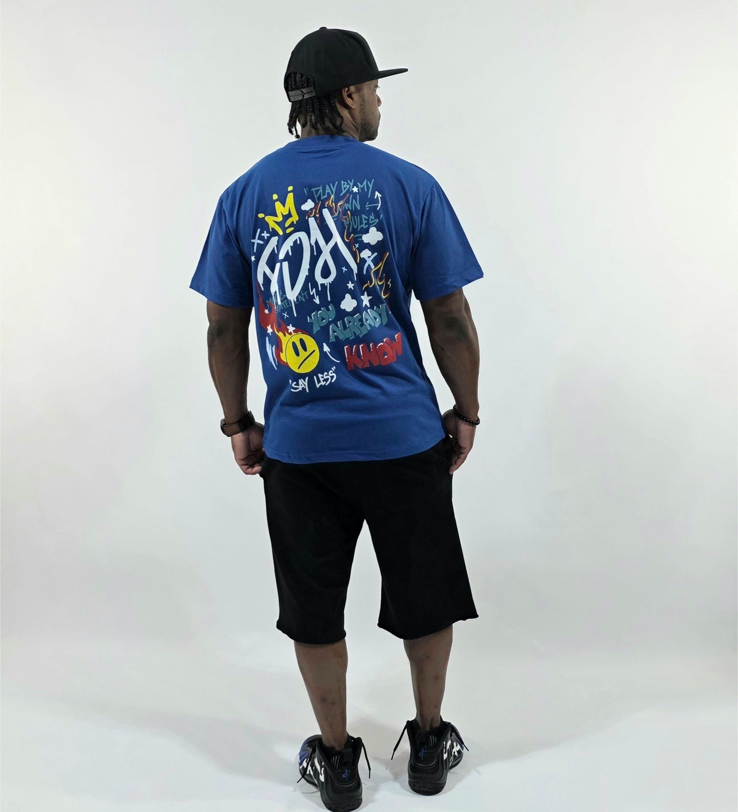 FOH Crown Graphic Tee (Royal)