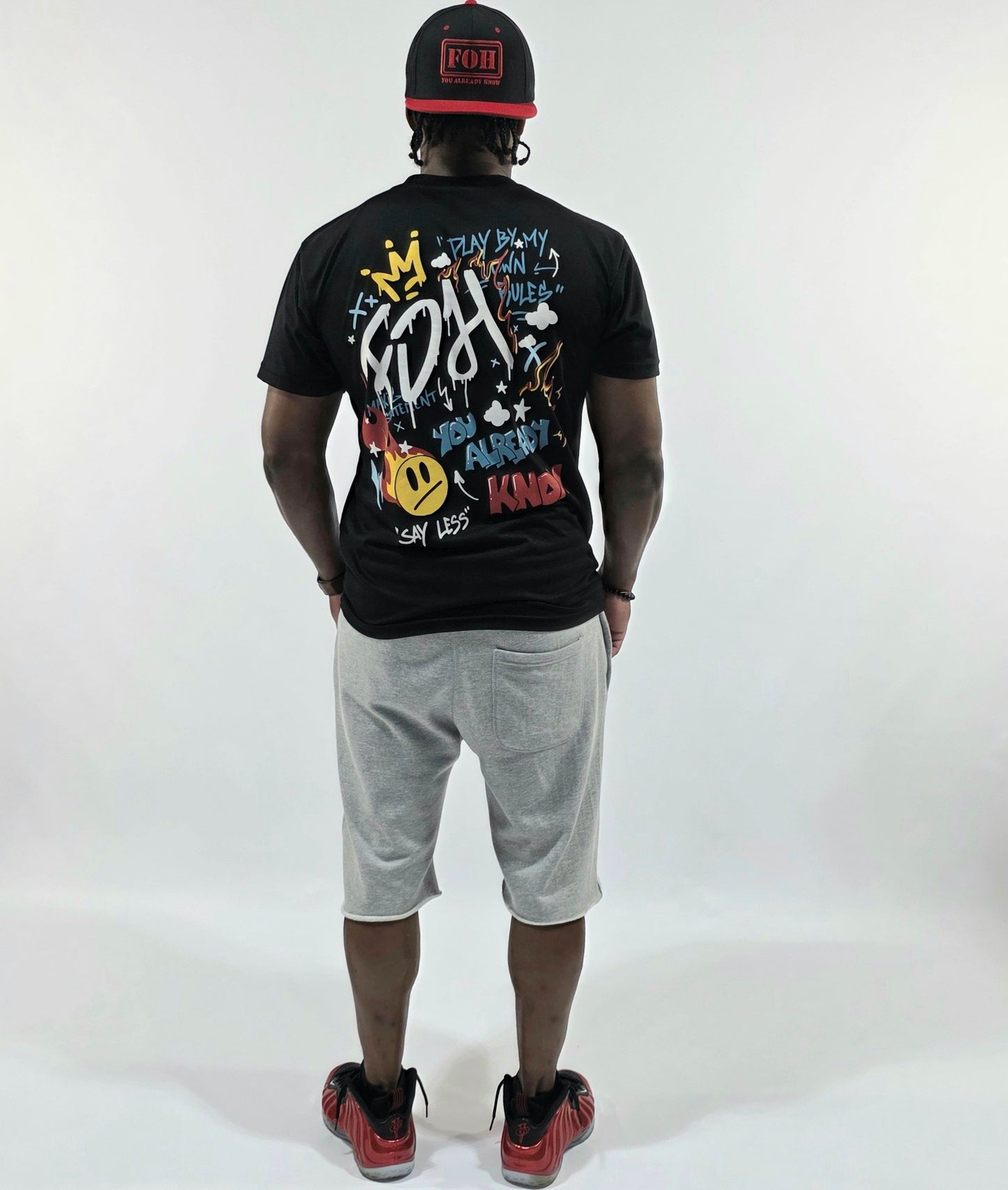 FOH Crown Graphic Tee (Black)