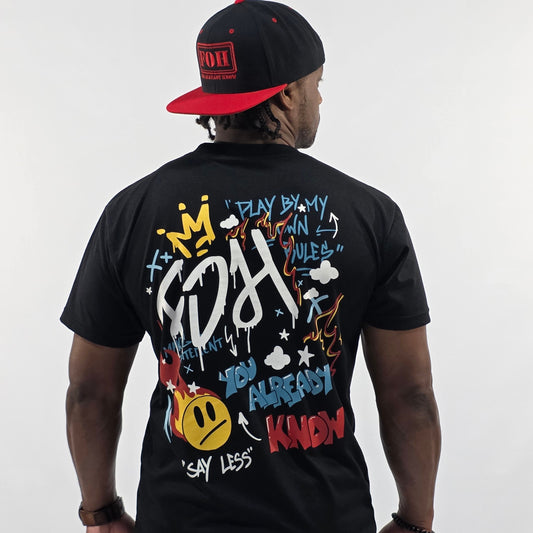 FOH Crown Graphic Tee (Black)