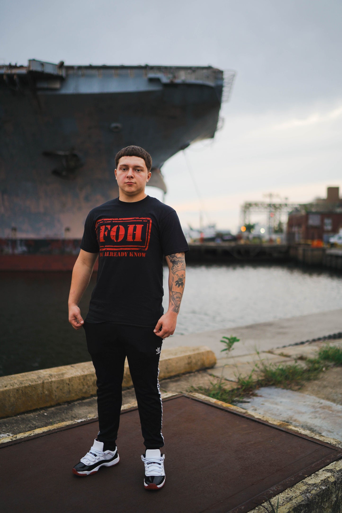 FOH logo BAP Tee