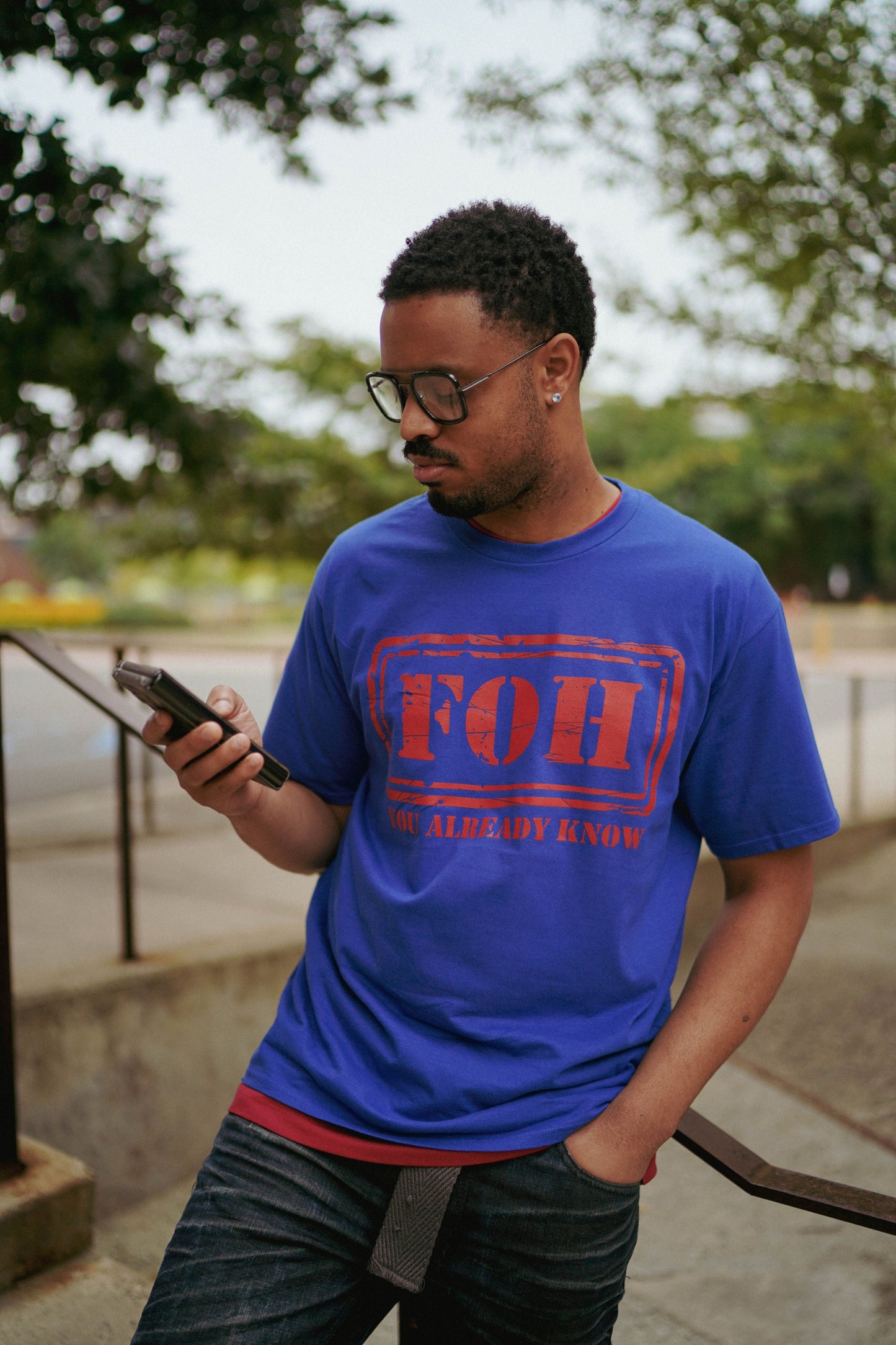 FOH logo BAP Tee