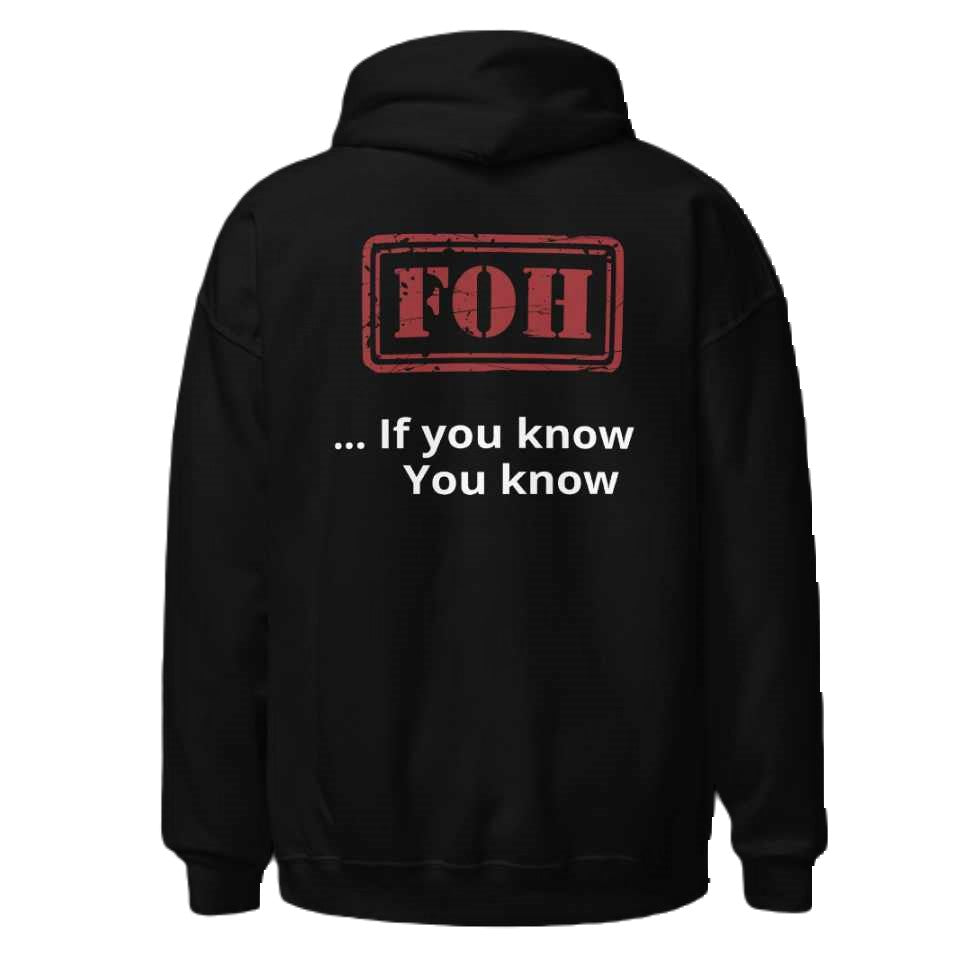 OG FOH hoodie Black