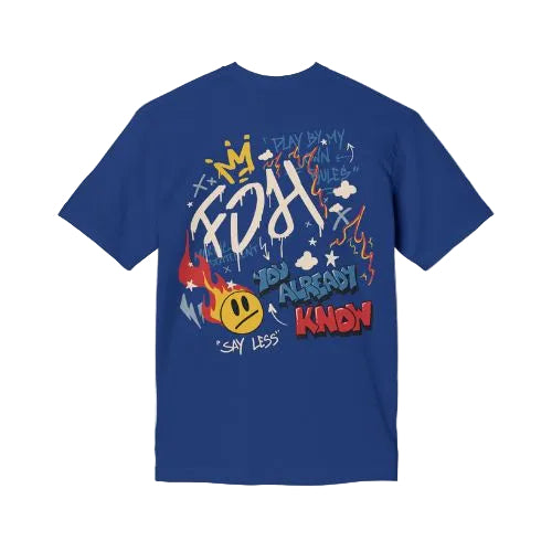 FOH Crown Graphic Tee (Royal)